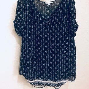 Bell sleeve top